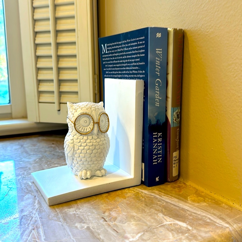 Owl bookend